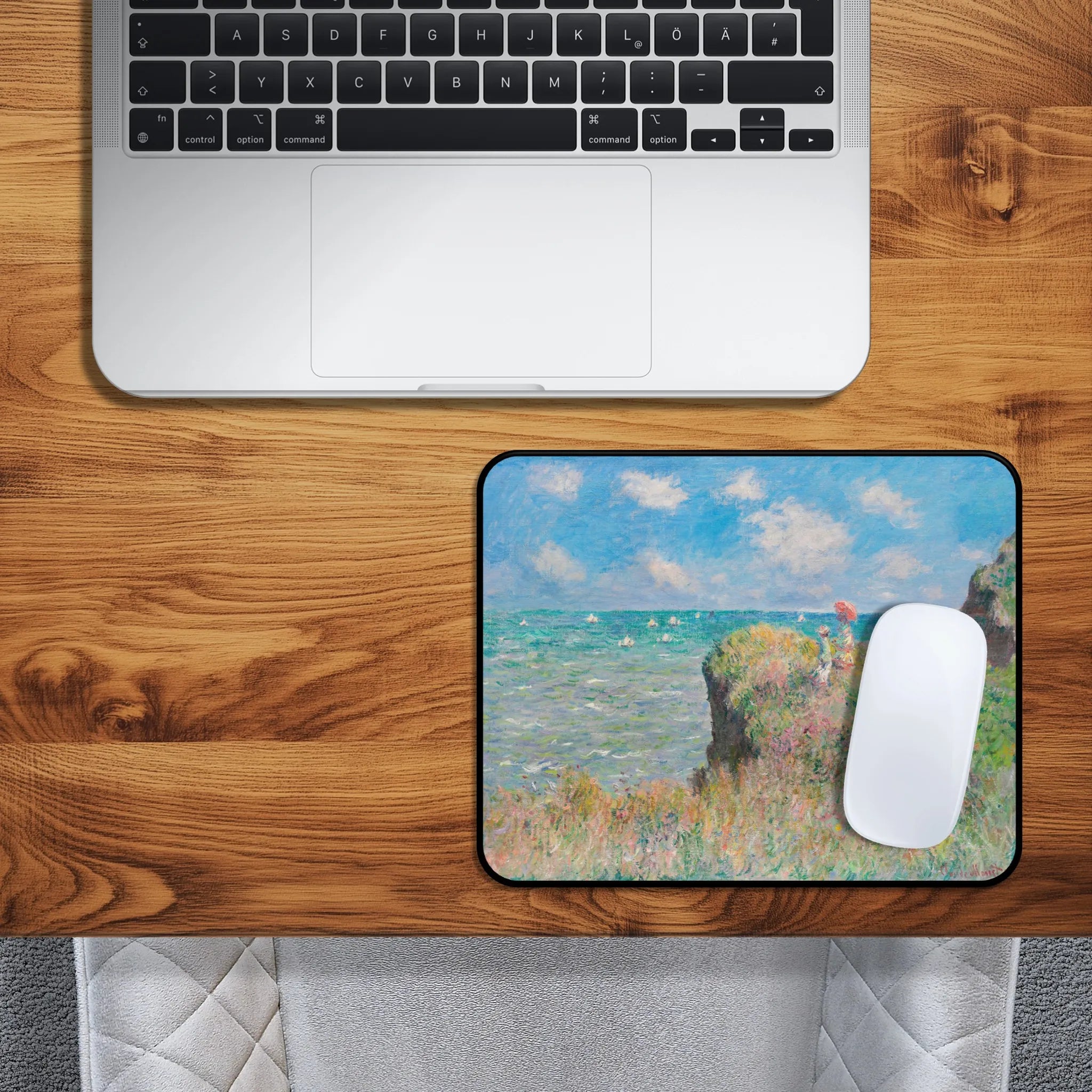 Mauspad "Monet Cliff"