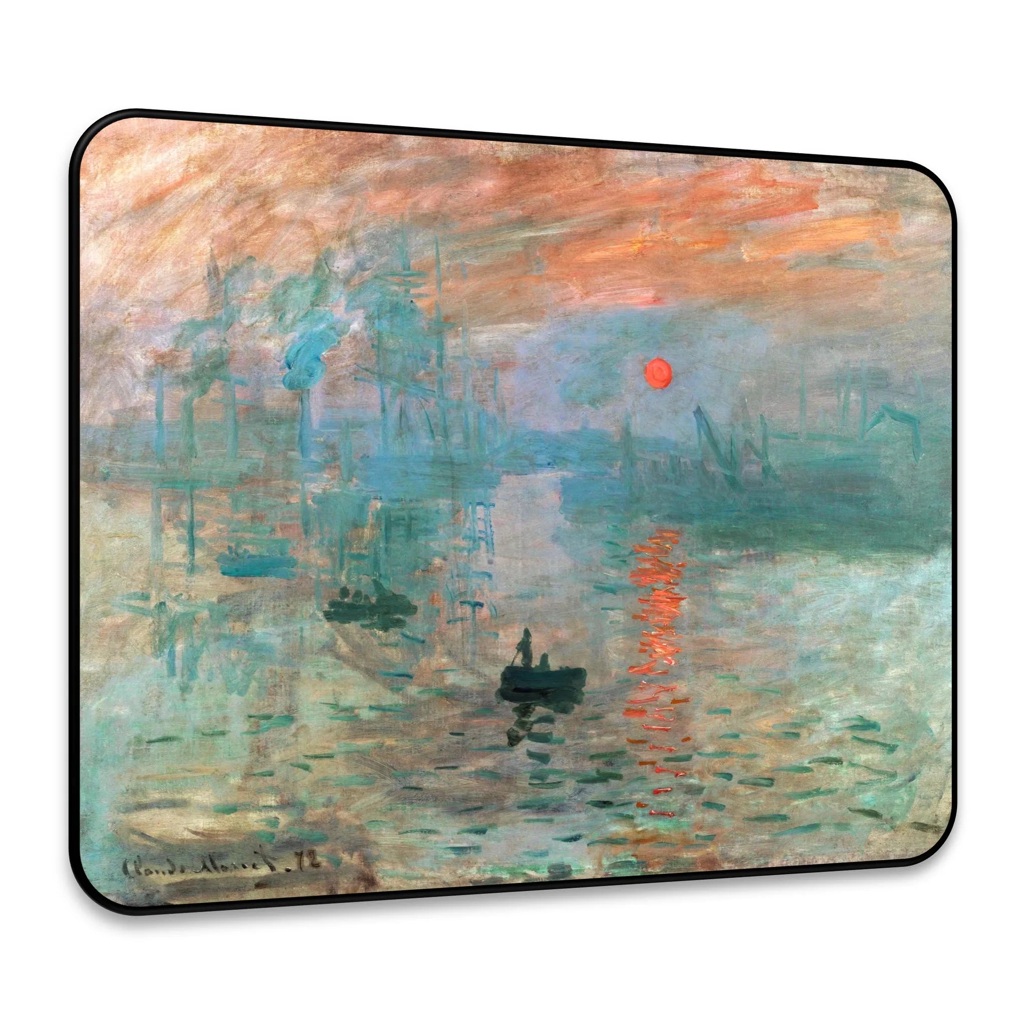 Mauspad "Monet Harbor"