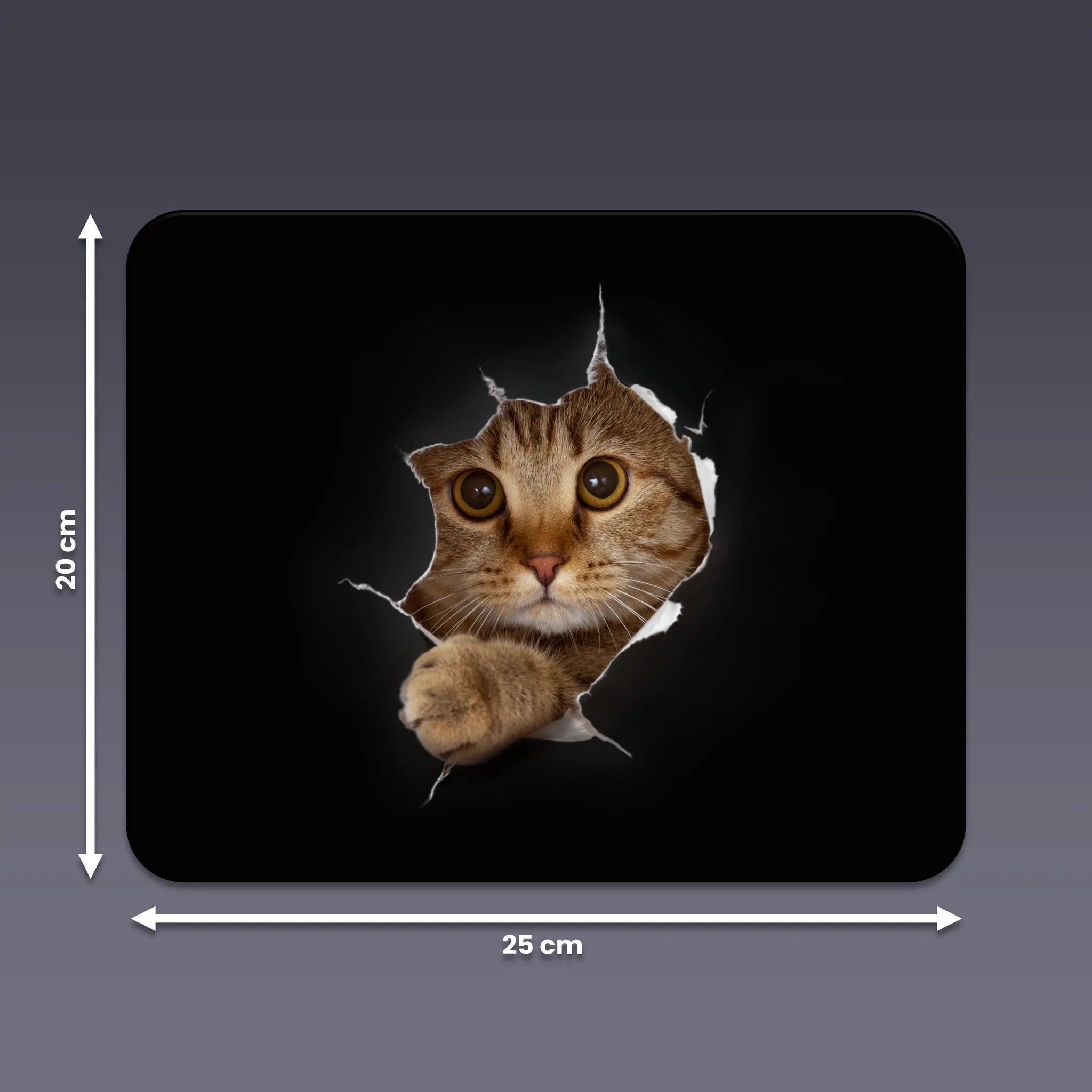 Mauspad "Hidden Cat"