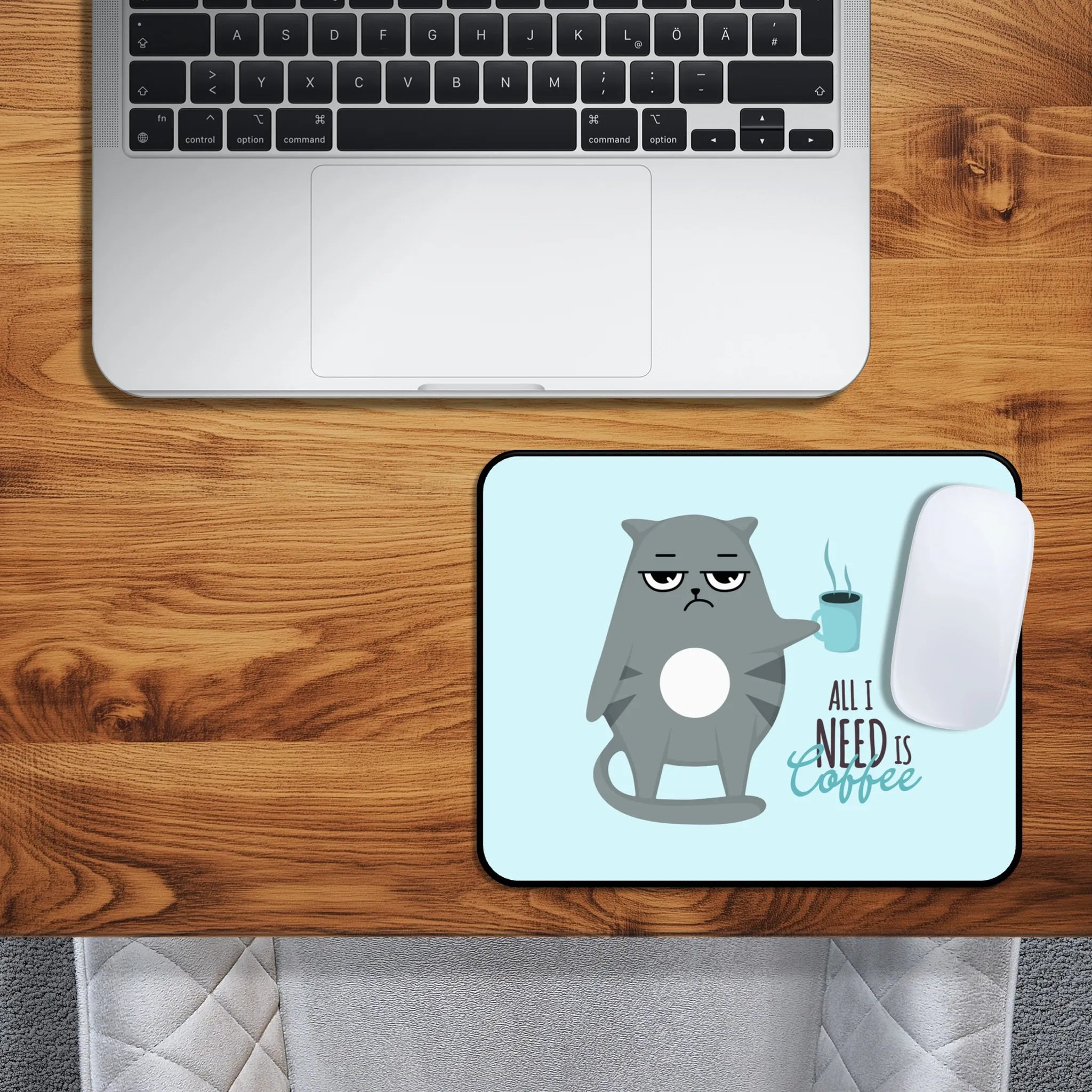 Mauspad "Coffee Cat"