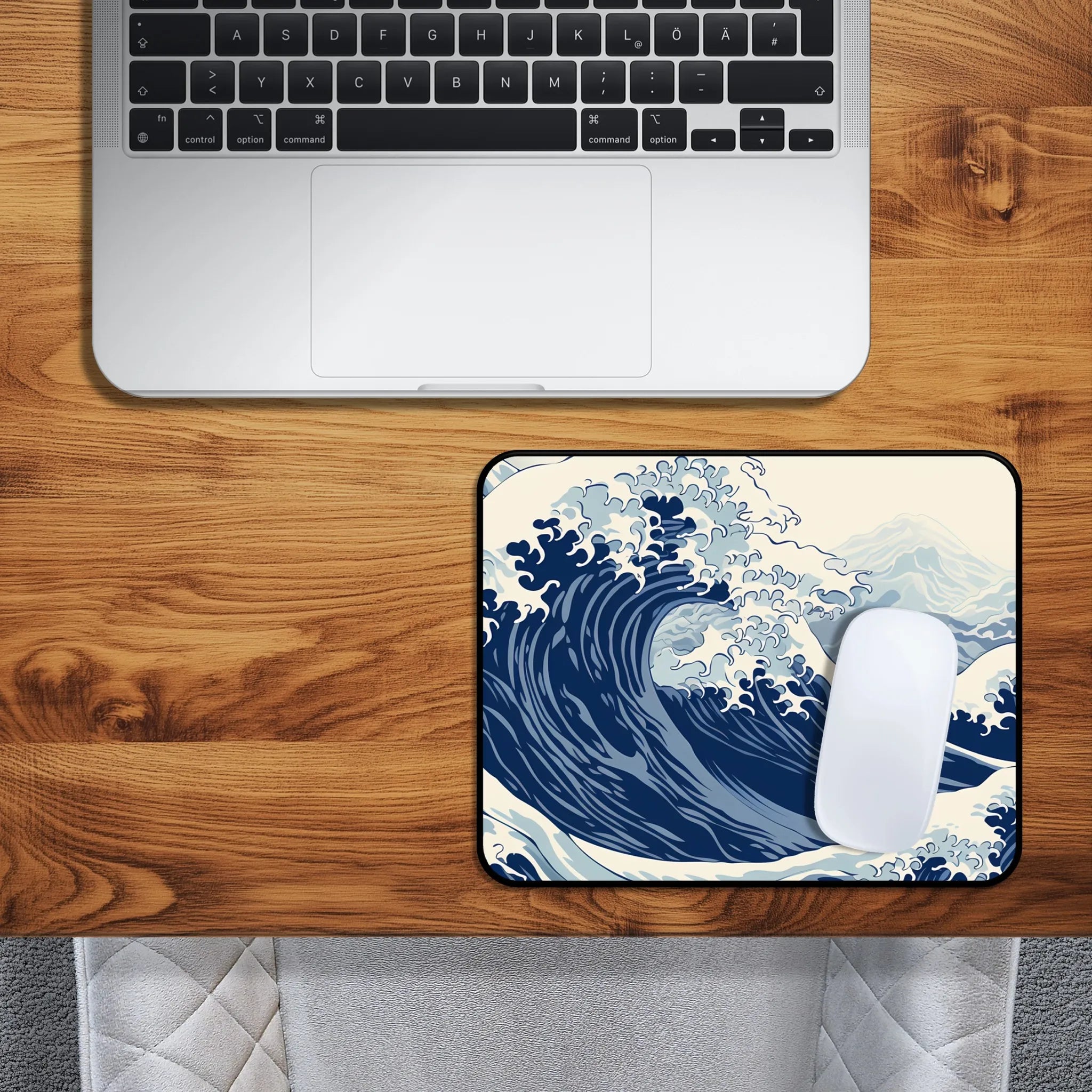 Mauspad "Hokusai Wave"