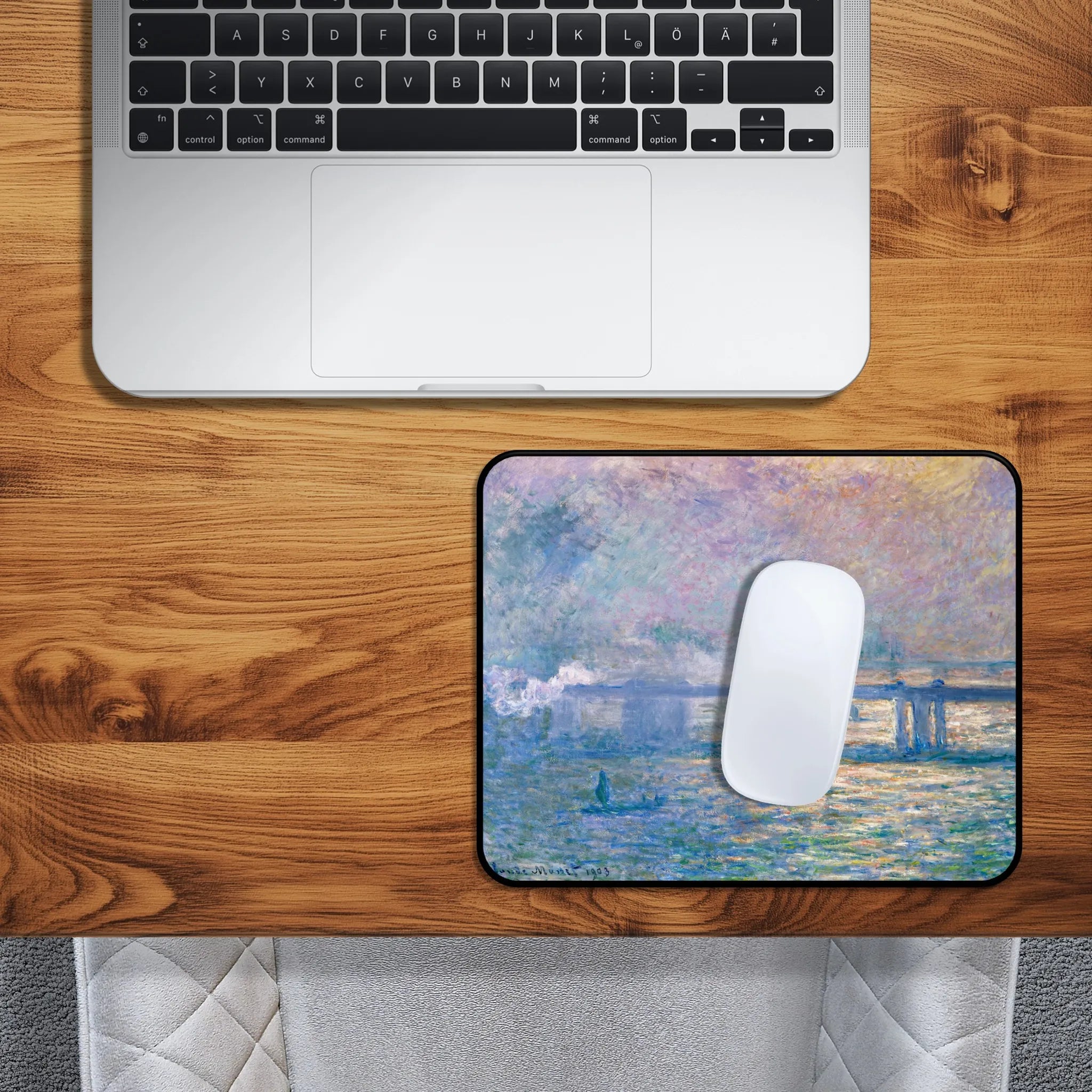 Mauspad "Monet Bridge"